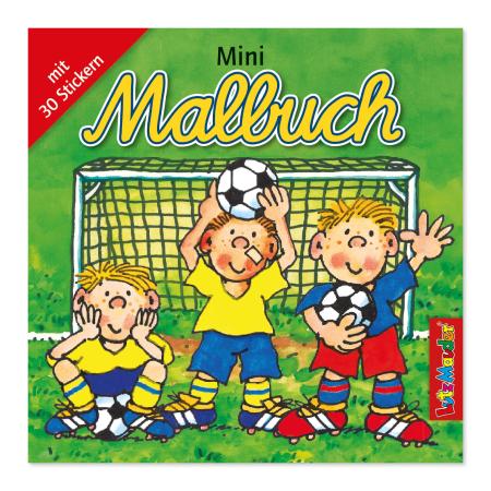 Mini Malbuch Fritz Flanke mit Stickern